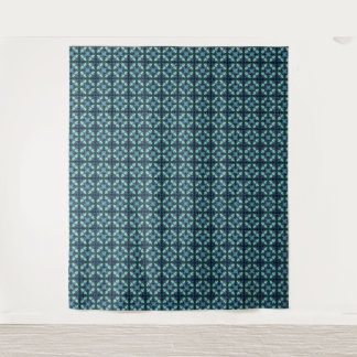 Sapphire Lantern Mosaic Tapestry
