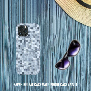 Sapphire Leaf iPhone 13 Pro Max Case