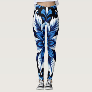 sapphire mandala leggings