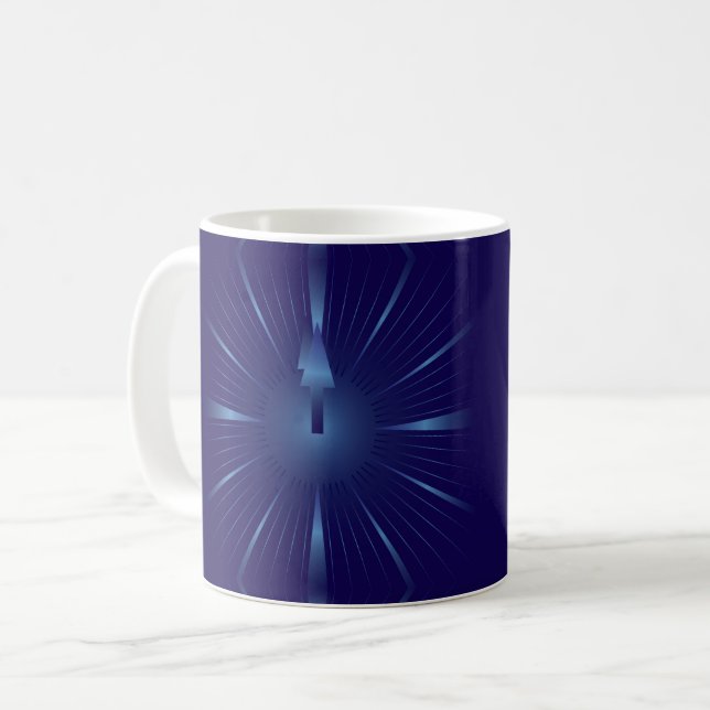sapphire minute coffee mug (Front Left)