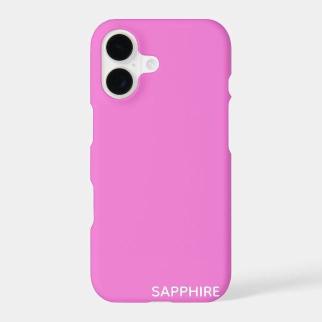 Sapphire pink colour name (Back)