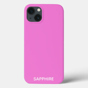 Sapphire pink colour name Case-Mate iPhone case