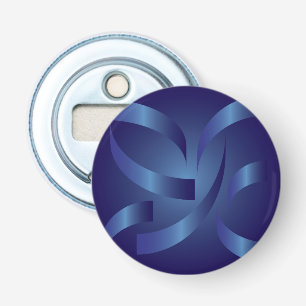 sapphire ribbons bottle opener