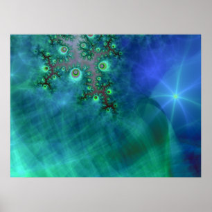 Sapphire Star Poster