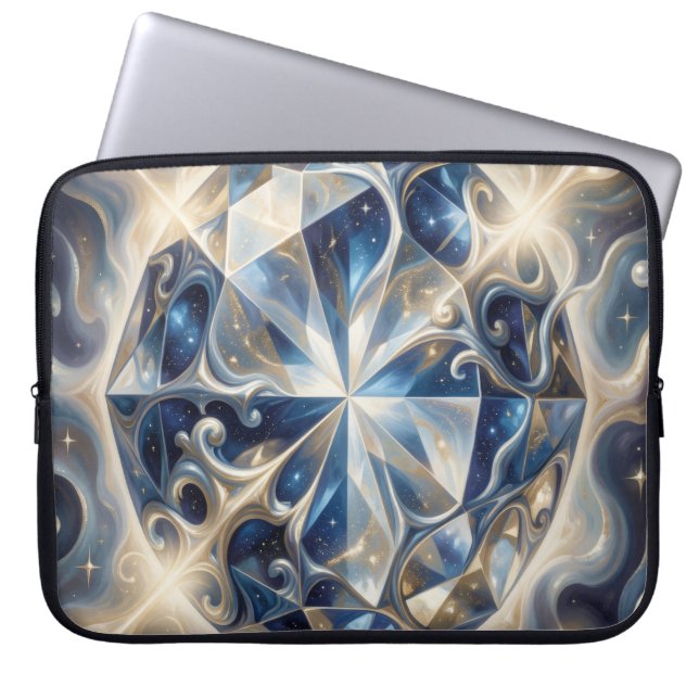 Sapphire – The Stone of Truth and Wisdom´3 Laptop Sleeve (Front)