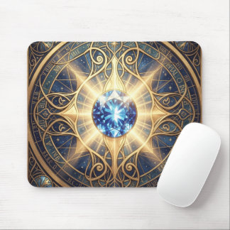 Sapphire - The Stone of Truth and Wisdom Mouse Mat