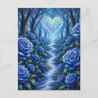 SapphireRosePath Postcard