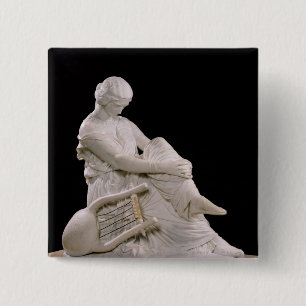 Sappho, 1852 15 cm square badge