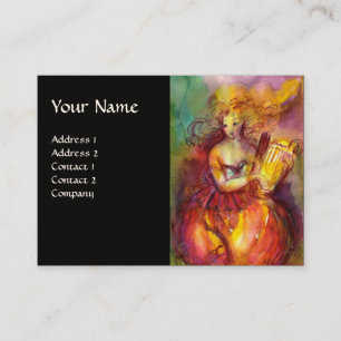SAPPHO,DANCE MUSIC AND POETRY,Black Business Card