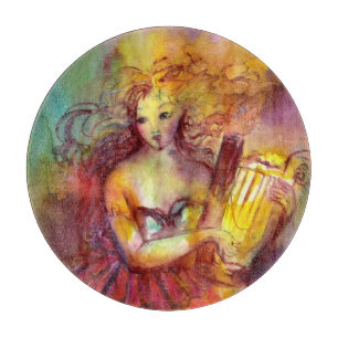 SAPPHO ,DANCE, MUSIC AND POETRY CUTTING BOARD