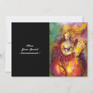 SAPPHO,DANCE MUSIC AND POETRY ,Gold Sparkles Announcement