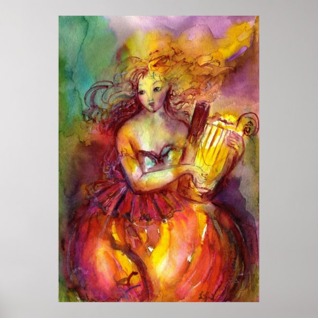 SAPPHO ,DANCE, MUSIC AND POETRY POSTER (Front)