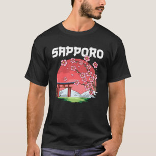 Sapporo  Kyokujitsuki Sakura Japan T-Shirt