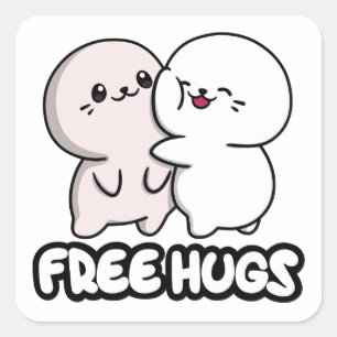 Sappys FREE HUGS Sticker