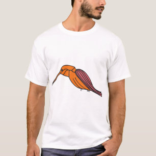 Sapsucker Bird Style Wings Long Beak T-Shirt