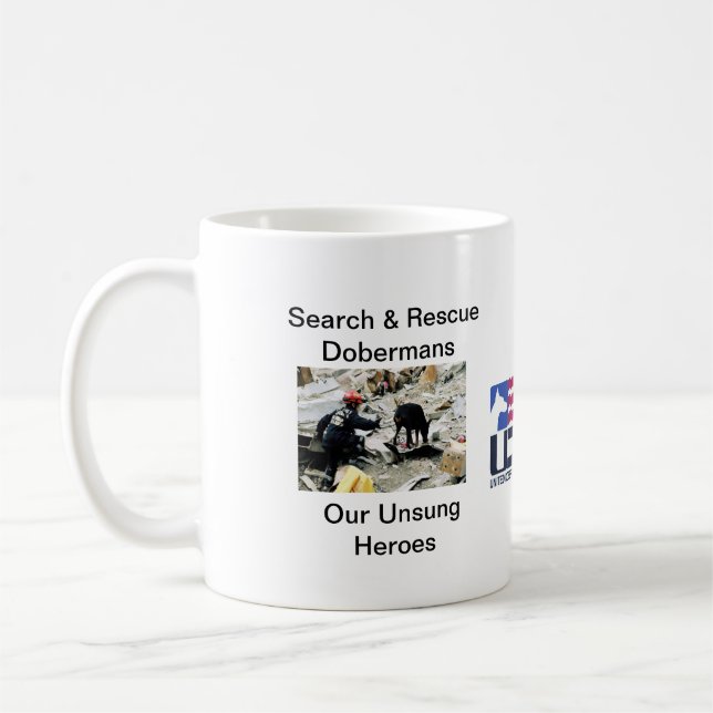 SAR Doberman Mug (Left)