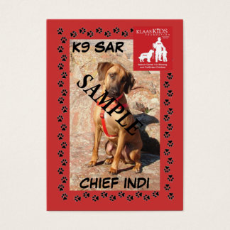 SAR K9 Trading Cards (Trailing)