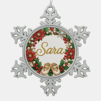 Sara Baby’s First Christmas Keepsake Ornament