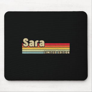 Sara Gift Name Personalised Birthday Fun Christmas Mouse Mat