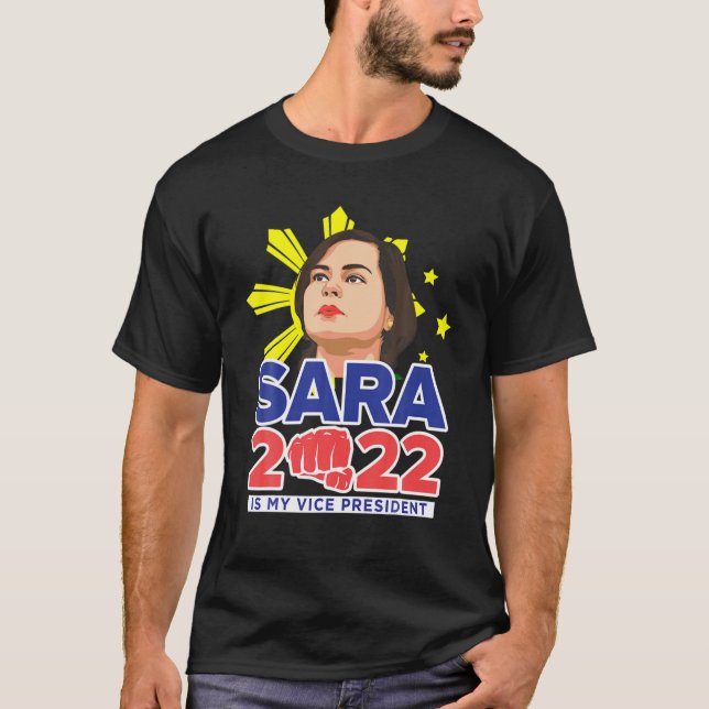 Sara Vice President 2022 Duterte All VP Inday T-Shirt (Front)