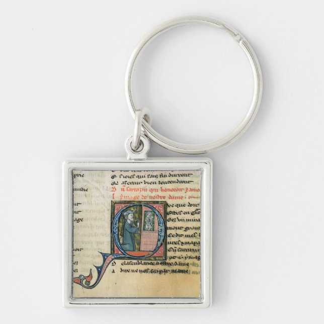 Saracen converted by an image of the Virgin Key Ring (Front)