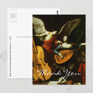 Saraceni's Saint Cecilia Postcard