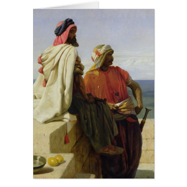 Saracens in front of their Position, 1864 (Front)