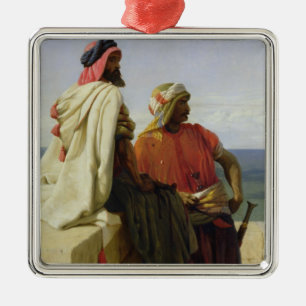 Saracens in front of their Position, 1864 Metal Tree Decoration