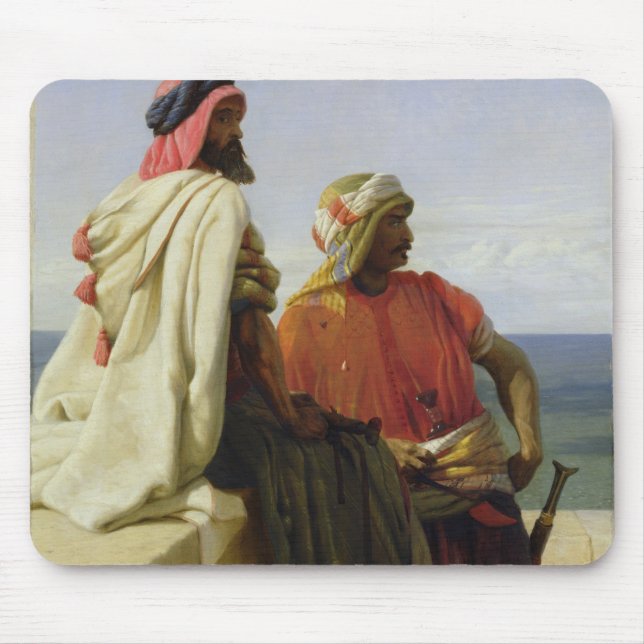 Saracens in front of their Position, 1864 Mouse Mat (Front)