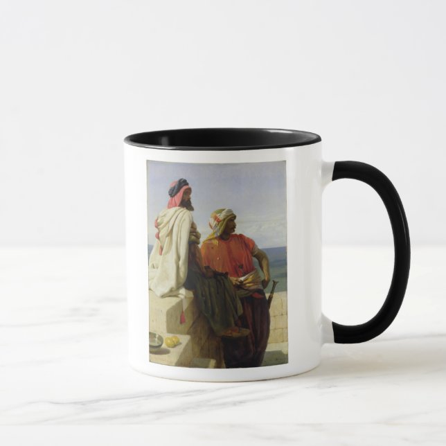 Saracens in front of their Position, 1864 Mug (Right)