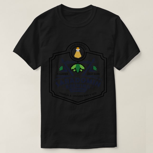 Saradomin Brewing Company OSRS   T-Shirt (Design Front)