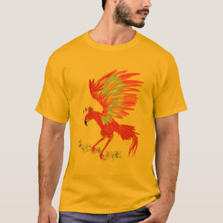 Saradrei with Musical Staff T-Shirt