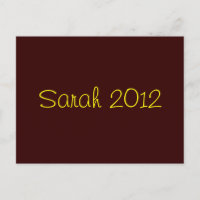 Sarah 2012