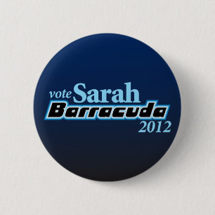 Sarah Barracuda 2012 6 Cm Round Badge