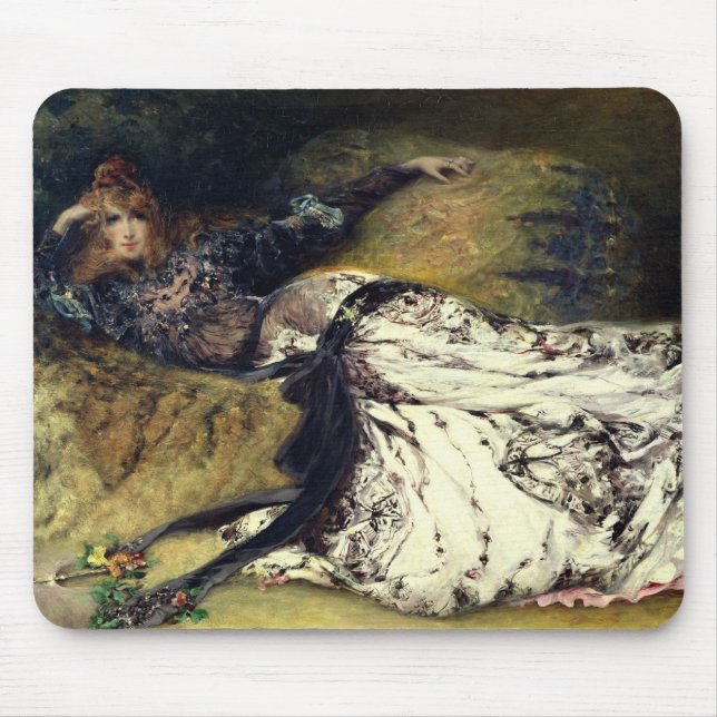 Sarah Bernhardt  1871 Mouse Mat (Front)