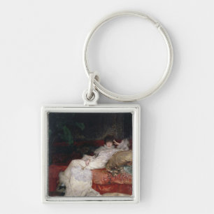 Sarah Bernhardt 1876 Key Ring