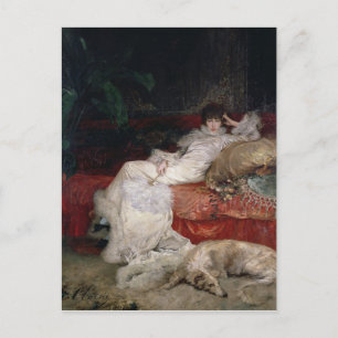 Sarah Bernhardt 1876 Postcard