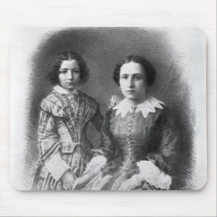 Sarah Bernhardt and her mother? Mouse Mat