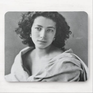 Sarah Bernhardt in costume, c.1860 Mouse Mat