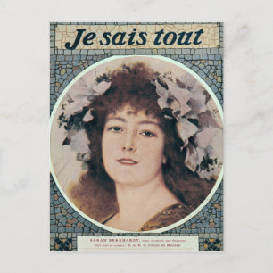 Sarah Bernhardt in Gismonda Postcard