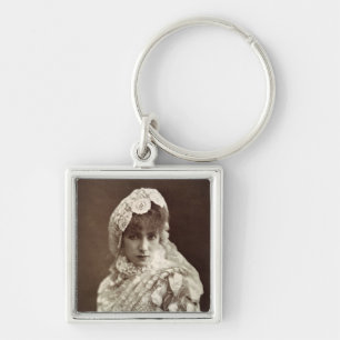 Sarah Bernhardt in the role of Marion Delorme Key Ring