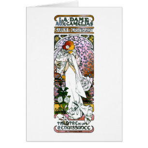 Sarah Bernhardt, La Dame aux Camélias, Mucha Fine