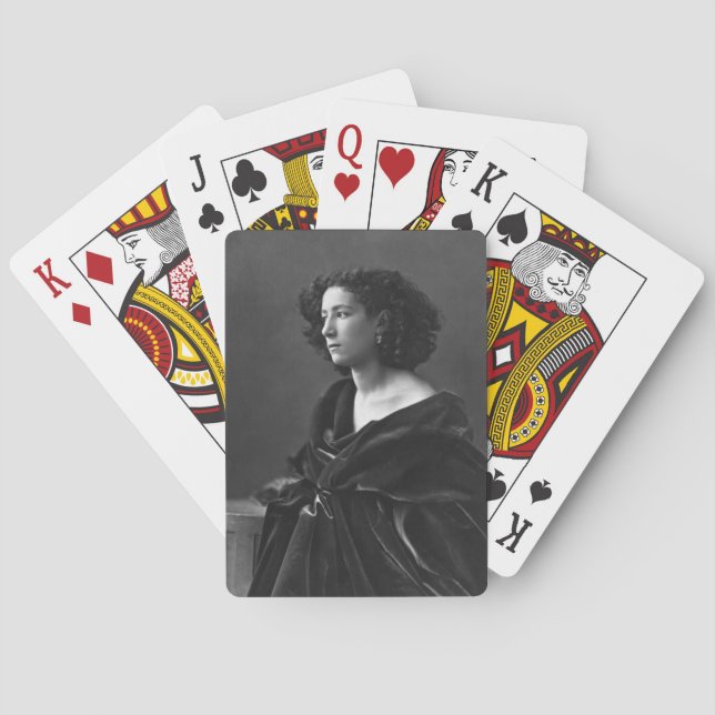Sarah Bernhardt Playing Cards (Back)
