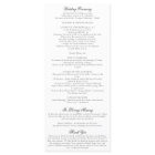 Sarah Catholic Wedding Ceremony Program Full Mass