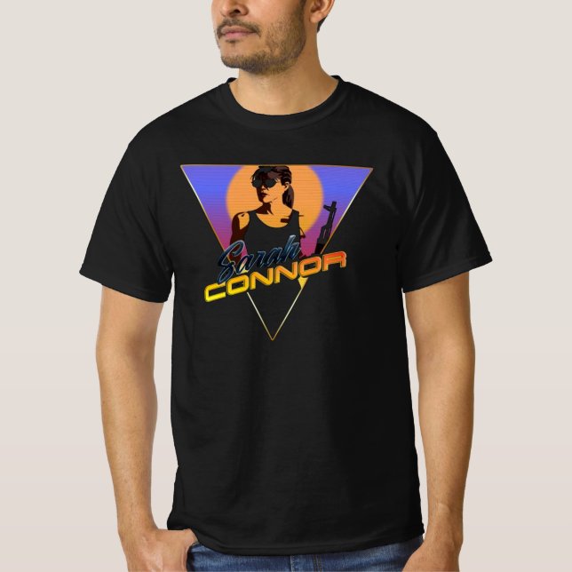 Sarah connor funny T-Shirt (Front)