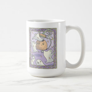 Sarah face pumpkins coffee mug