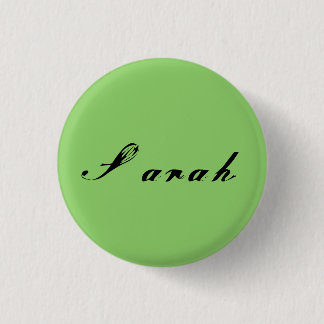Sarah from Orphan Black antique script 3 Cm Round Badge