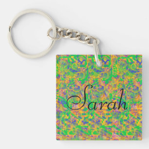 sarah from Orphan Black soft abstract Key Ring