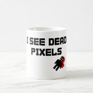 Sarah Marshall Dead Pixels Coffee Mug