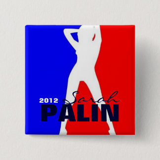 Sarah Palin 2012 15 Cm Square Badge
